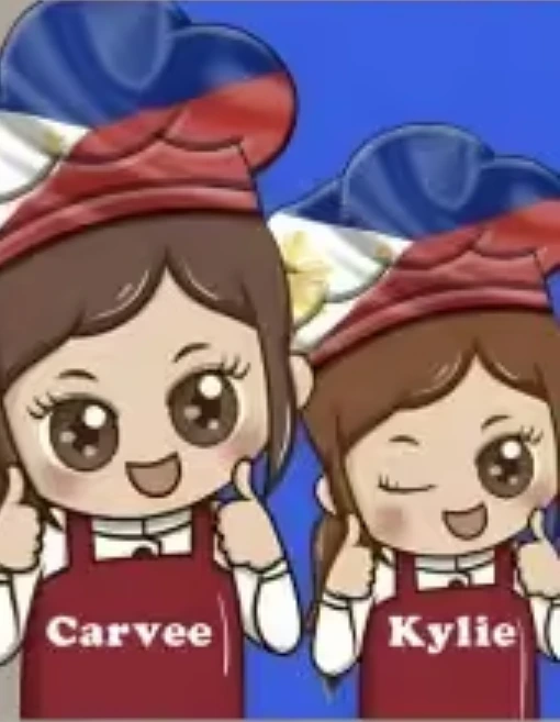 Carvee and Kylie, the shop's mascots
